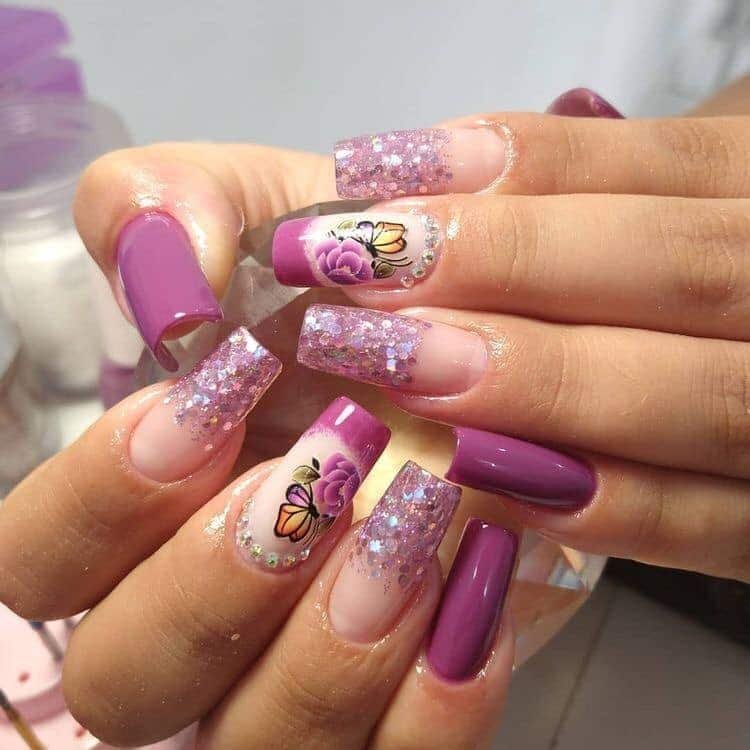 decoracion de uñas polygel bonitas