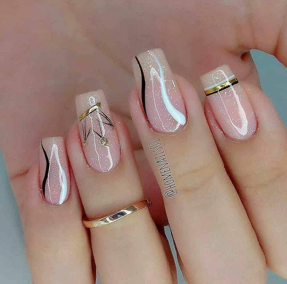 diseño de uñas en polygel lindas