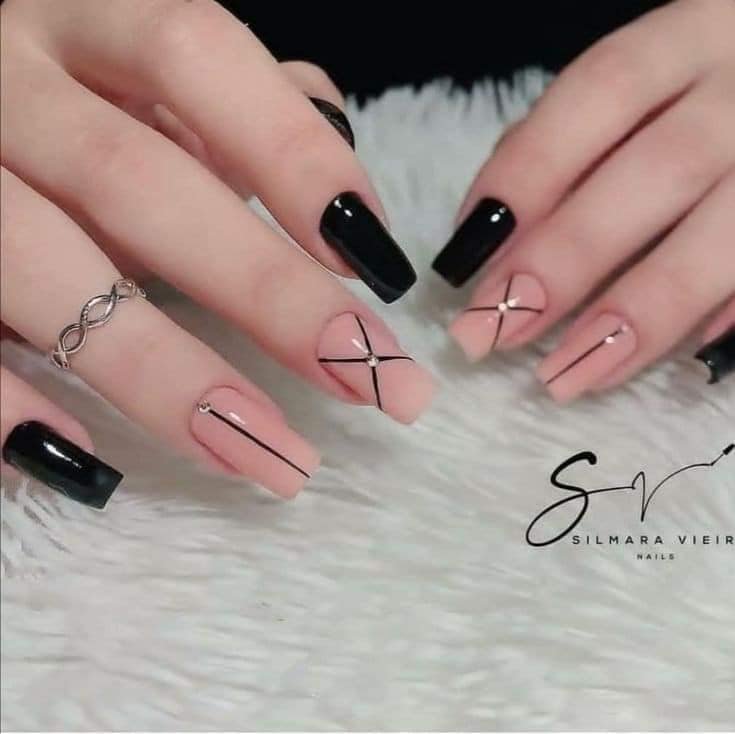 diseño de uñas polygel cortas