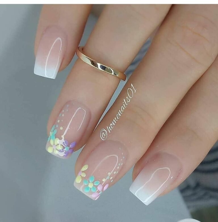 diseños de uñas en polygel cortas