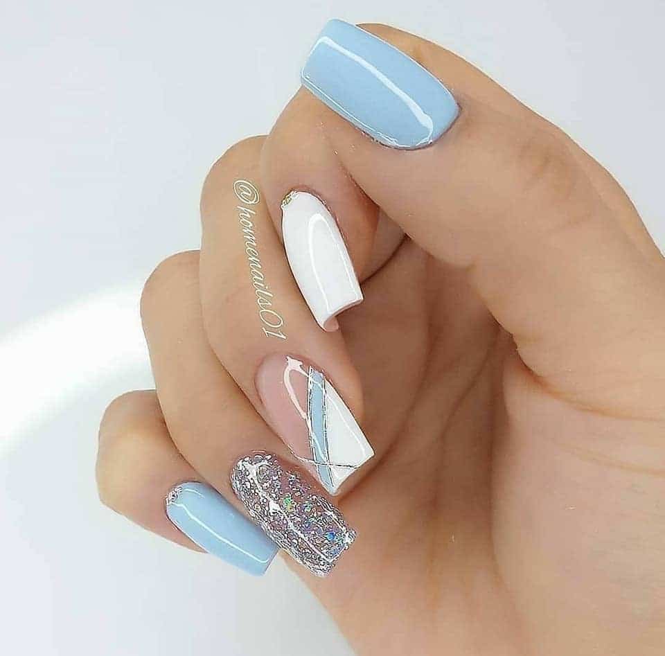 diseños de uñas en polygel lindas