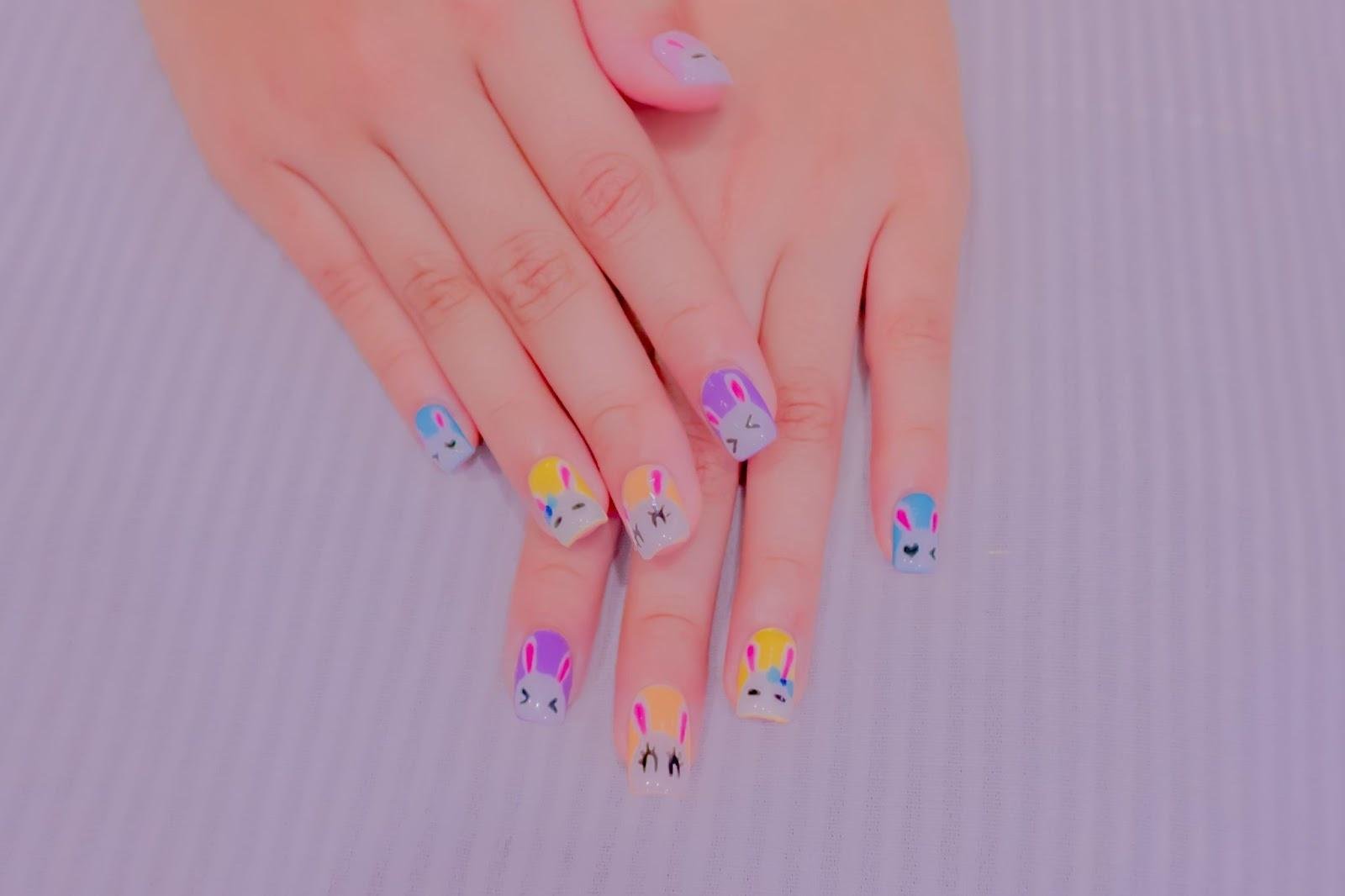 diseños para uñas en acrilico