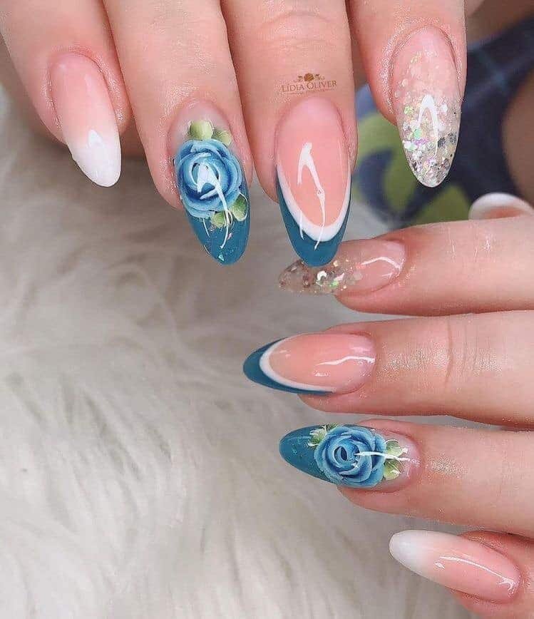 uñas de polygel diseños bonitos