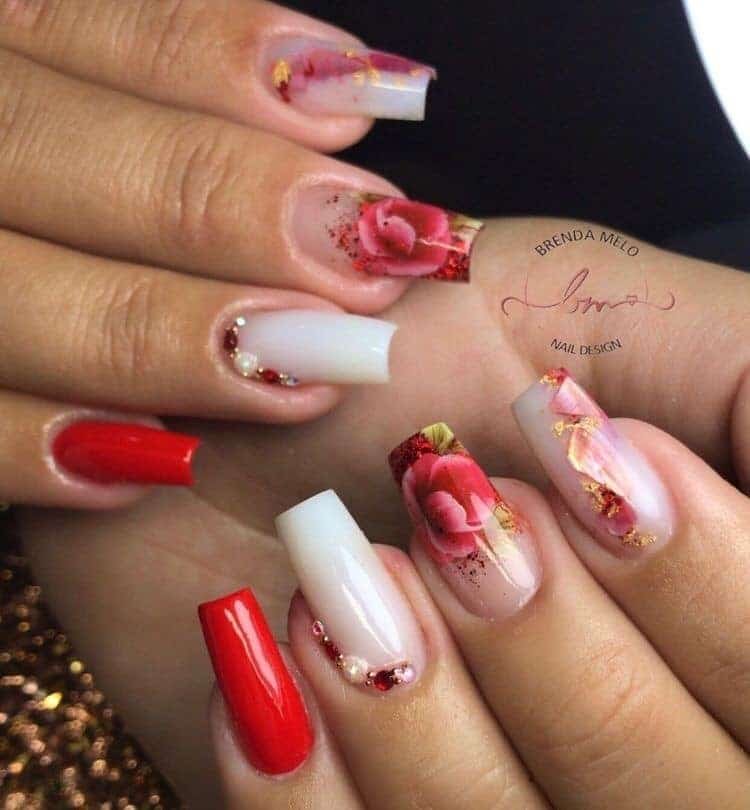 uñas de polygel diseños elegantes